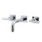 Kingston Brass KS6121CML Two-Handle Wall Mount Bathroom Faucet, Polished Chrome KS6121CML - alternate 1